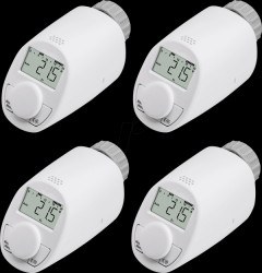132231K2 (4X) Radiator thermostat model N, electronic, 4-pack