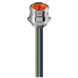 Złącze wielostykowe przemysłowe 5-pinowe 7/8 Montaż przedni Wtyczka Lumberg Automation