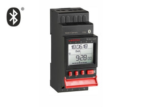 Przełącznik czasowy DIN 1-kanałowy Cyfrowy 115 V ac Muller