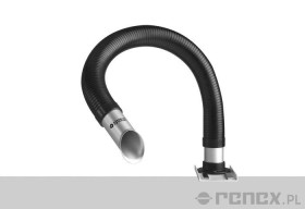 RAMIĘ ELASTYCZNE FLEX ESD 600mm, SYSTEM 50, STÓŁ, CZARNE