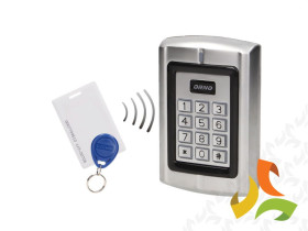 Zamek szyfrowy z czytnikiem kart i breloków zbliżeniowych IP44 OR-ZS-802 ORNO