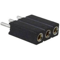 GPB-02 Gniazdo kołkowe GOLD 2,54mm 2pin