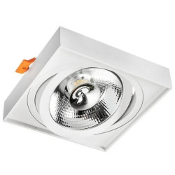 Oprawa PARI WPUST 1xES111 biała piaskowana gu10 sufitowa wpuszczana