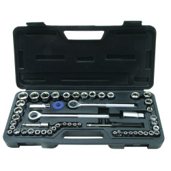 Rolson 36159 52pc 1/4&quot;&amp;1/2&quot;Drive Socket Set