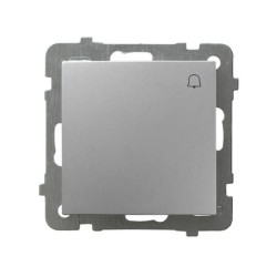 AS Przycisk /dzwonek/ srebro ŁP-6G/m/18