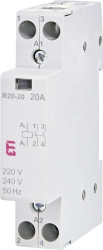 R20-20 Stycznik modułowy 2NO 20A, cewka 230V AC (002461210)