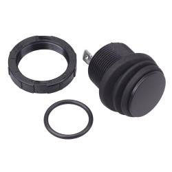 Waterproof On-Off Round Rocker Switch IP68 SPST 10A 250VAC