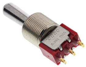 Przełącznik Wł.-wył.-(wł.) SPST TE Connectivity Montaż panelowy długość przełącznika 17.5mm