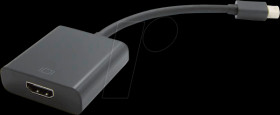 12.99.3129 DisplayPort adapter, Mini DP plug to HDMI socket