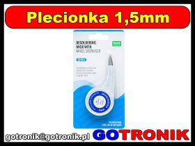 Plecionka do odsysania 1.50mm + podajnik