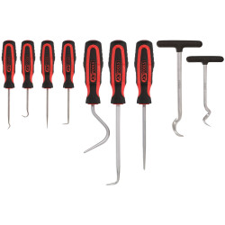 KS Tools 550.1070 Master Hook Tool Set, 9 Pcs