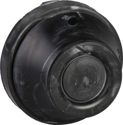 Cable gland, cable Ø 7 to 10 mm, rubber, black, IMT37304