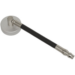 Sealey VS0204C4 Brake Pressure Bleeder Cap 45mm &amp; Connector With Hose 90&#xB0;