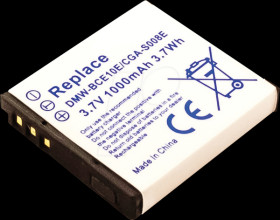 40743 Battery, camcorder, compatible, 1000 mAh