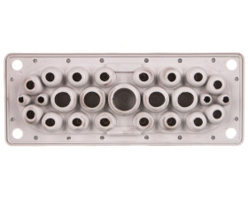 Przepust membranowy szary P-MB25 34.725