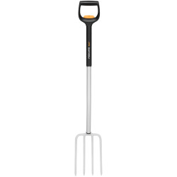 Fiskars 1070717 Xact&#x2122; Telescopic Garden Fork