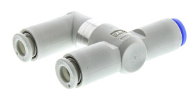 Pneumatyczny zawór wahadłowy, AND, Rura, 6mm, 150L/min, 1 MPa