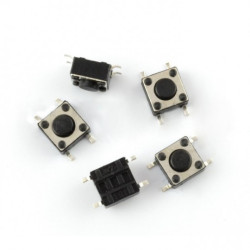 Tact Switch 6x6mm / 4,3mm SMD - 5szt.