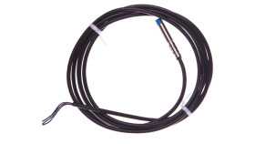 Czujnik Indukcyjny M8 2,5Mm Wystający 10-30Vdc Pnp 1Z Przewód 3-Żyły 2M 4Khz...