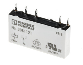 Przekaźnik mocy 24V dc SPDT Phoenix Contact, montaż PCB 3390Ω Styk płytki drukowanej