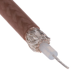 Kabel koncentryczny długość 100m typ kabla RG179 Niezakończony