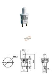 PRZEŁĄCZNIK OKRĄGŁY TYP-3 OFF-(ON) 250V 1A MKX