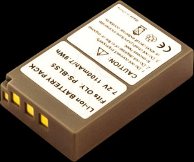 41609 Battery, digital camera, compatible, 1100 mAh