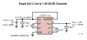Low Noise, High Efficiency, Inductorless Step-Down DC/DC Converter