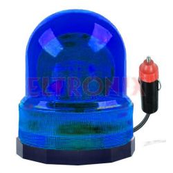 LAMPA OSTRZEGAWCZA "KOGUT" 12V DC NIEBIESKA