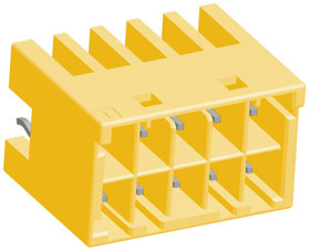 Wtyk PCB 10-pinowe raster: 3.3mm 2-rzędowe TE Connectivity Przewlekany 4.0A 250.0 V.
