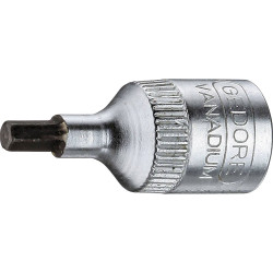 Gedore 6176360 Screwdriver Bit 1/4&quot; Internal Hexagon 5 mm