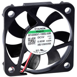 Sunon MF40060V2-1000U-A99 Axial Fan 5V DC 9.34m&#xB3;/h 6x40x40mm 1pc