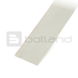 Przewód taśmowy 34 żył szary IDC raster 1,27 mm - rolka 30,5m