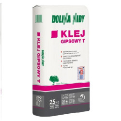 Klej gipsowy T 25kg DOLINA NIDY