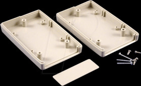 RH3115 Plastic housing, series RH, 60 x 100 x 25 mm, gray