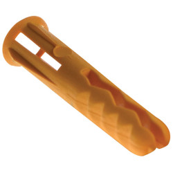 Plasplugs SYP501CC SYP 501 Solid Wall Super Grips&#x2122; Fixings Yellow (100)