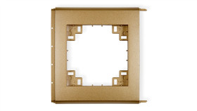 Ramka Zewnętrzna Do Łączników Ip44 Złoty Metalik 8Frh