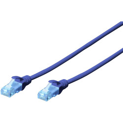 Digitus DK-1512-010/B RJ45 Network cable CAT 5e Blue 1m Twisted pairs