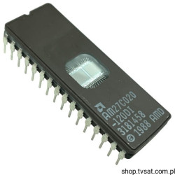 AM27C020-120DI 2MBit UV EPROM DIP32CW AMD CLEAN