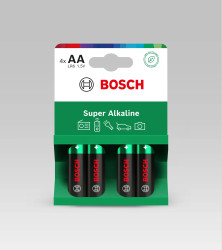 AA bateria LR6 R6 Bosch Super Alkaline LR6SA4B/00