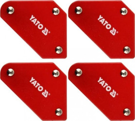 ZESTAW SPAWALNICZYCH KĄTOWNIKÓW MAGNETYCZNYCH MINI 4 SZT.