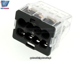 SzybkozĹÄczka 8x1-2,5mm2 transparentna x1szt.