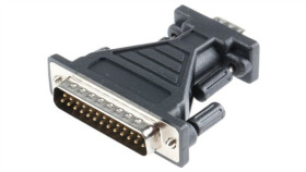 Przejściówka D-Sub, 9-Pinowe (Szeregowe) Męskie Na D-Sub, 25-Pinowe Męskie,...