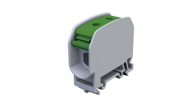 Złączka Szynowa Gwintowa 16Mm Al/Cu Stb 16 (87110) Simblock Zielony 81000005