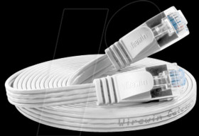 PKW-STP-SLIM-KAT6 1.5 WS Cat.6 SLIM patch cable, STP(PIMF), 1,5 m, white