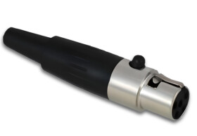 Wtyk Żeński Mikrofonowy Mini XLR 5P 5 Pin