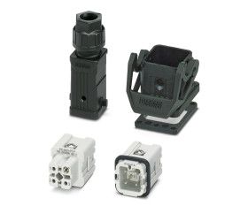 Zestaw złączy dużej mocy 3-pinowe Phoenix Contact 10A Żeńskie, męskie