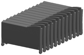 Pokrywa Siemens Osłona przednia SIMATIC S7-1200 Procesor 1214 6ES72911BB300XA0 4,449 x 5,669 x 3,386 cala