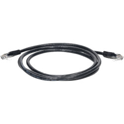 TruConnect TRUP61.5BK 1.5mtr CAT 6 UTP PVC Full Copper Patch Lead - Black