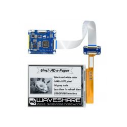 Moduł e-Paper HAT E-Ink HD 6&quot; 1448x1072 do Raspberry Pi - Waveshare 17590